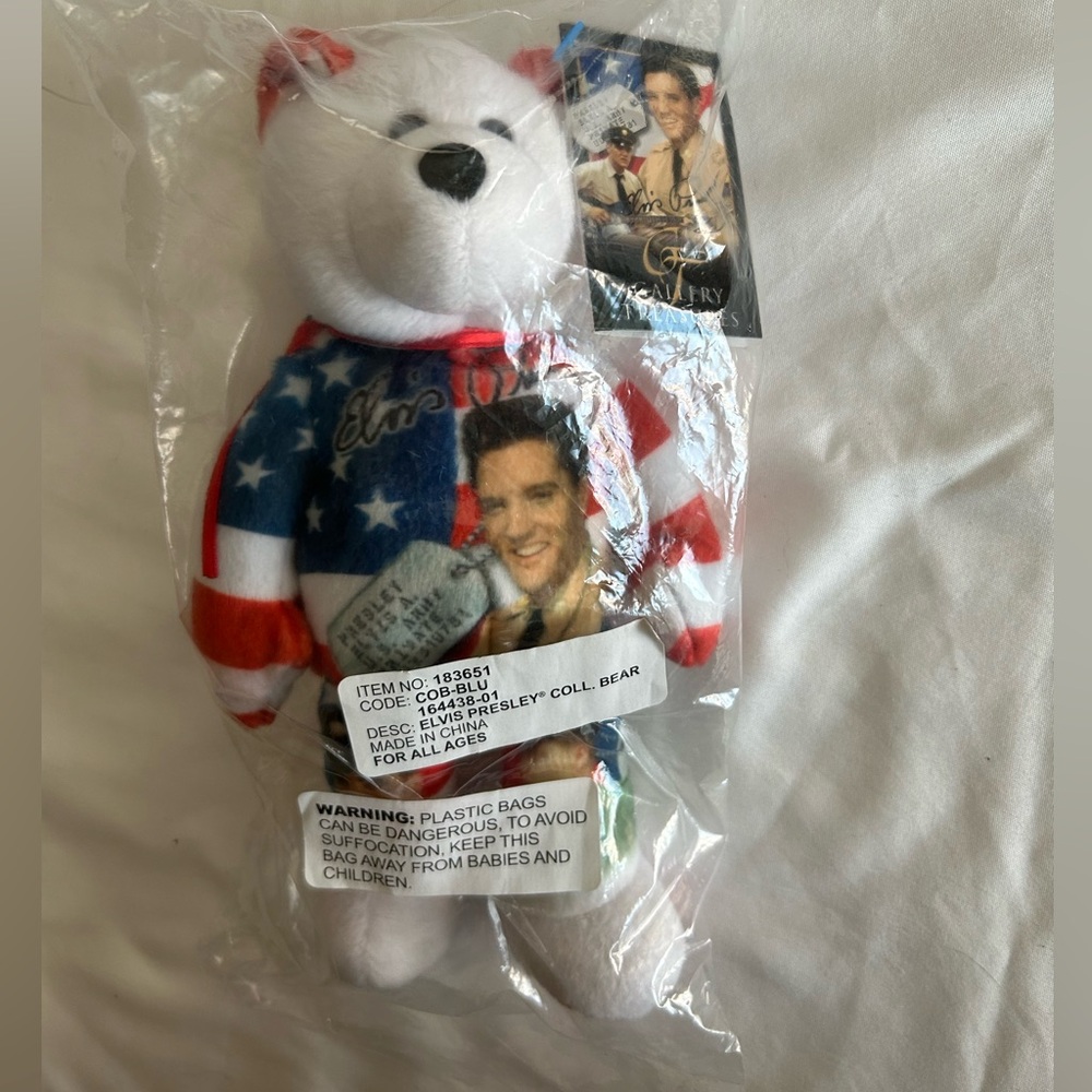 Elvis Presley Limited Treasures Collector’s Bear